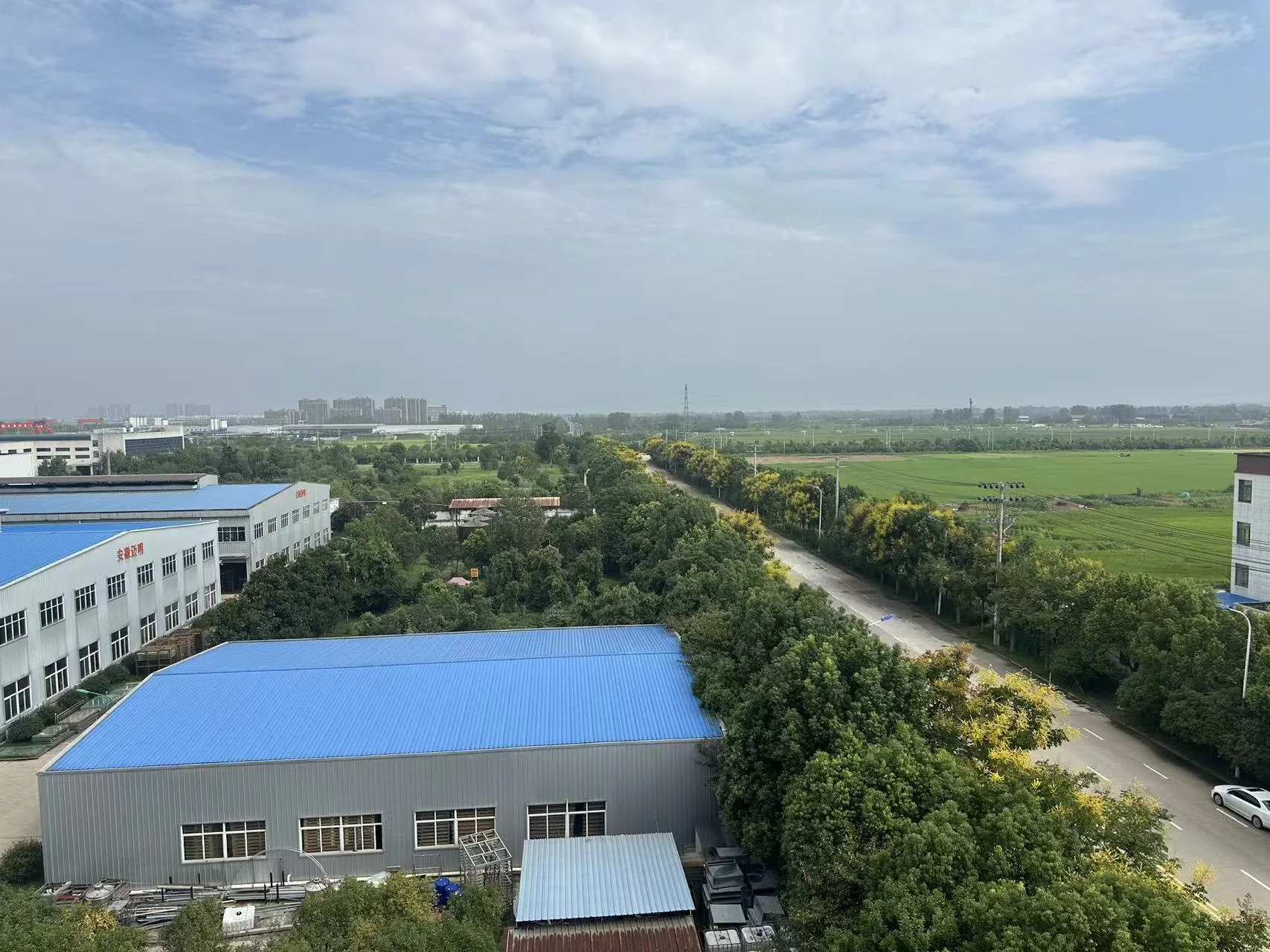 Maiming Acrylic factory campus in Lu'an, Anhui